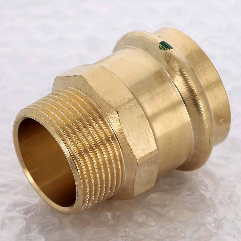 Муфта переходная пресс-Н Viega Sanpress бронза 42x1 1/4 297930