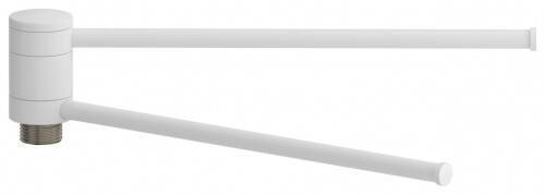 Полотенцедержатель двойной Сунержа 360 250 мм белый матовый 3020030250