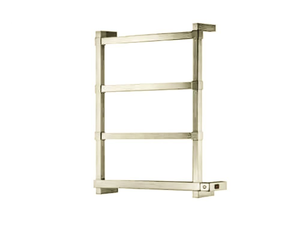 Полотенцесушитель электрический Margaroli Panorama 842 565x620 мм Box цвет Brushed Gold 8424704BGNB