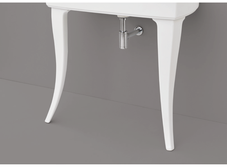 Ножки для раковины Artceram Jazz белые JZC002 01 00