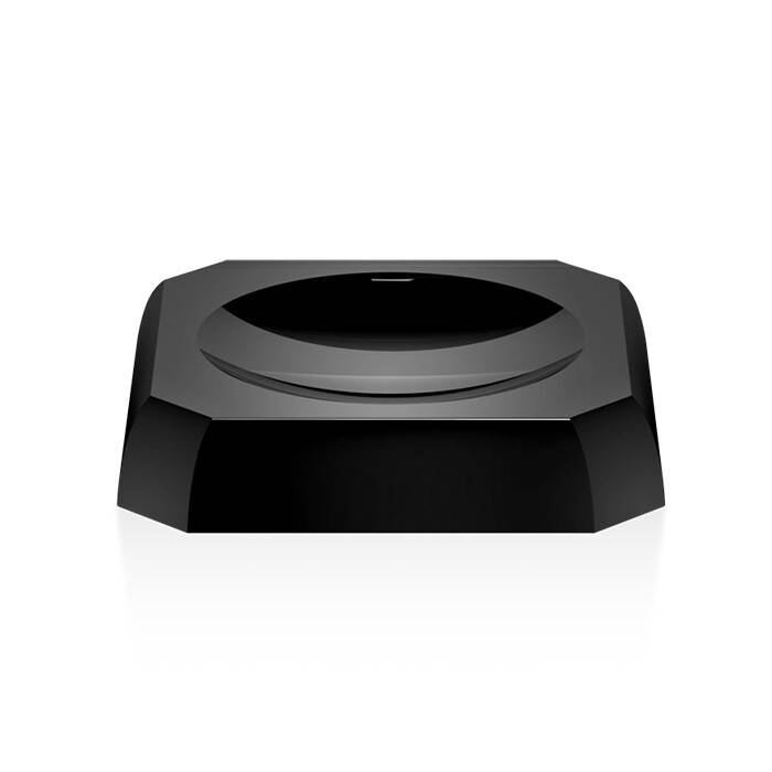 Мыльница Decor Walther Kristall KR STS 120х120х25 мм антрацит 0931694