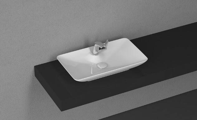 Раковина ISVEA SistemaY Clear 644х395х125 мм белая 10SY50065SV