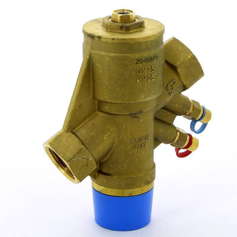 Комплект регулятора перепада давления CIM 767 и балансировочного клапана Cimberio 1 HIGH Dp CIM 767H787ODP 1