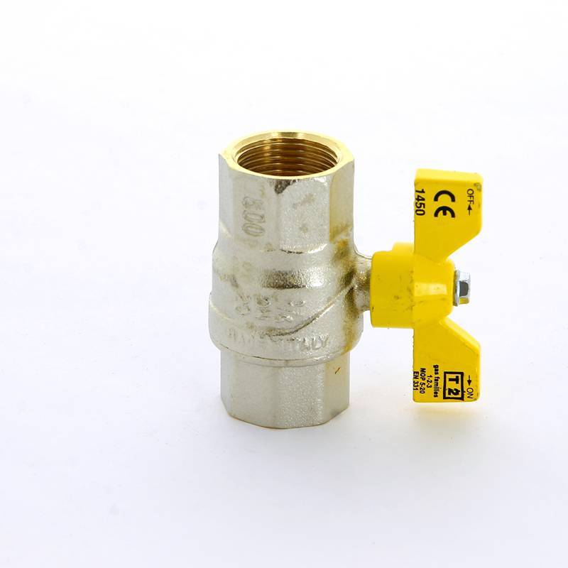 Кран шаровой для газа F.I.V. FUTURGAS 3/4 ВВ бабочка 80010035