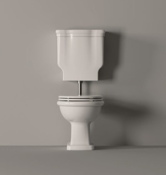 Сливной бачок Alice Ceramica Boheme 425x210x425 мм белый 28330101