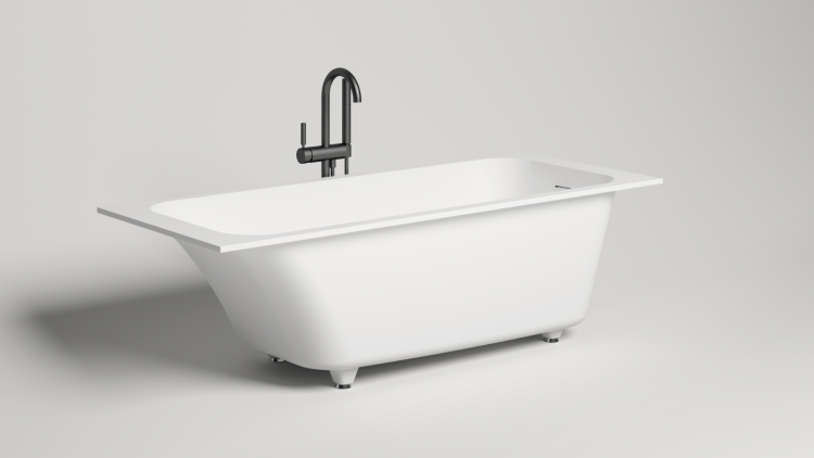 Ванна Salini Orlando Kit 1600x700x600 мм белый матовый 102125M