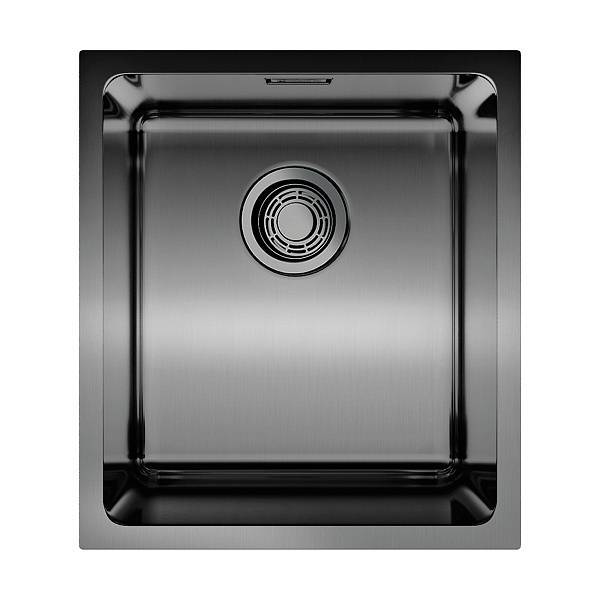 Кухонная мойка Omoikiri Tadzava 39-U/I-GM 39x44 см вороненая сталь 4993079