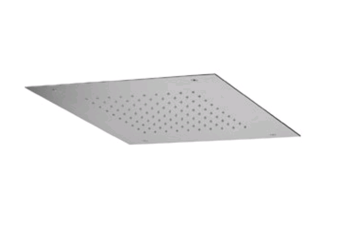 Верхний душ Cisal Zen Shower 430x430 мм потолочный встраиваемый белый матовый ZS0S007040