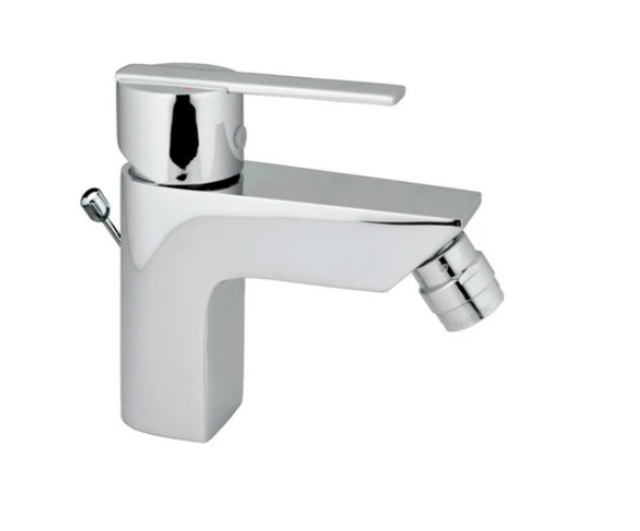 Смеситель для биде Jaquar Fonte однорычажный с донным клапаном хром FON-CHR-40213B