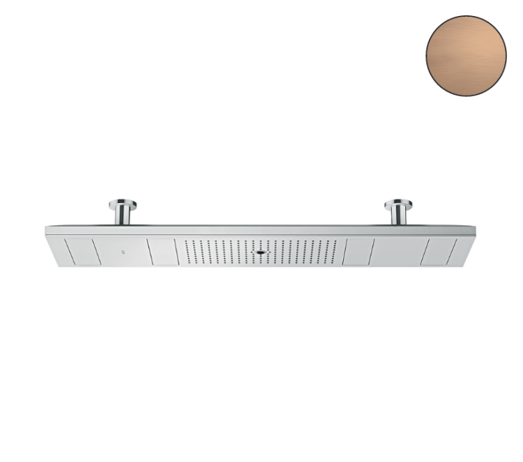 Верхний душ Axor ShowerSolutions 1200x302 мм золото красное брашированное 10637310