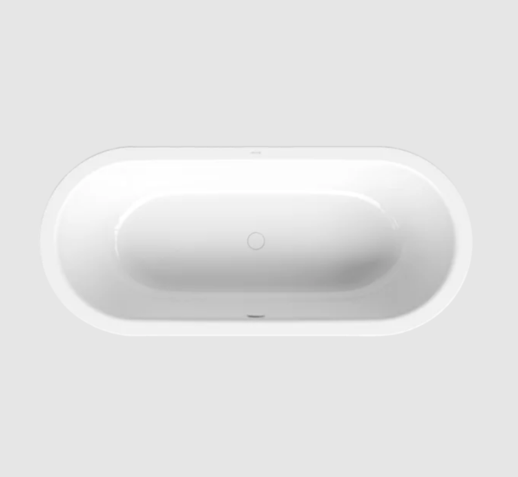 Ванна Bette BetteStarlet Flair Oval 1780x780 мм с BetteАнтислип Sense белая 8774000AS