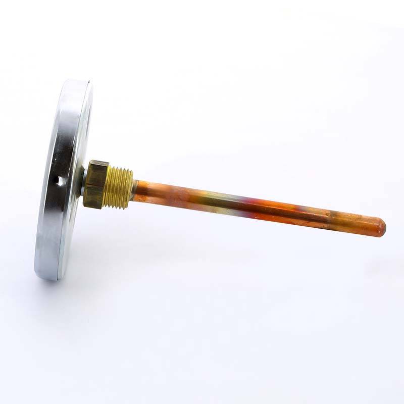 Термометр биметаллический Watts F+R801 100 мм 0-120 °C погружной гильза 150 мм 10006084