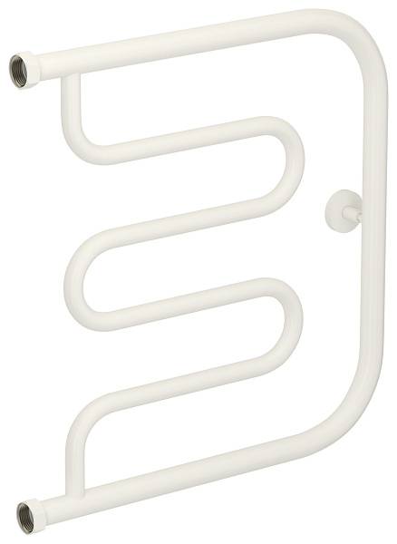 Полотенцесушитель водяной Сунержа Лира 500x500 мм матовый белый 30-4011-5050