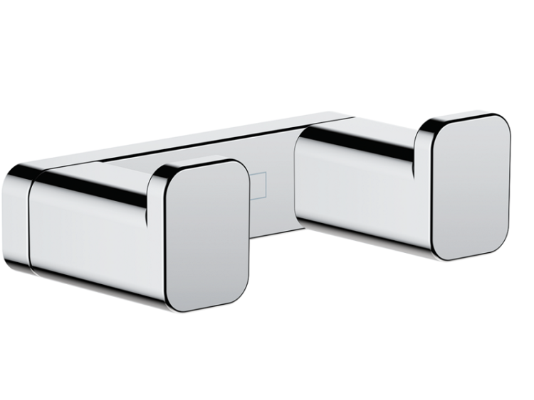 Крючок для полотенец Hansgrohe AddStoris двойной хром 41755000