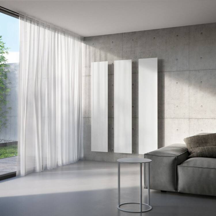 Полотенцесушитель электрический Antrax IT Tavola Liscia 350x1210 мм белый матовый ECTVLV121035TBCOR