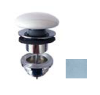 Донный клапан Scarabeo 1 1/4 Click-Clack цвет хром/Air matt 10010CCR57