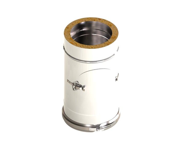 Труба Jeremias DW-eco 250 мм с двойным лючком ревизии Ø 250 мм EDW68250