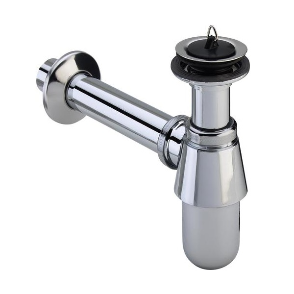 Сифон для раковины Viega бутылочный 1 1/4 x 32 мм хром 102845