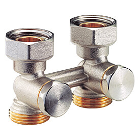 Узел нижнего подключения Giacomini R387 проходной 3/4x18 R387X001