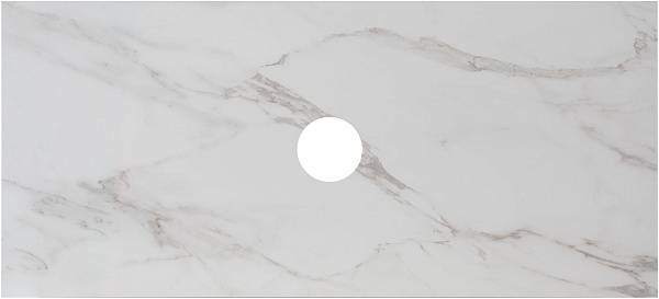 Столешница Allen Brau Reality 101x46.1x1 см белый 1.32025.M