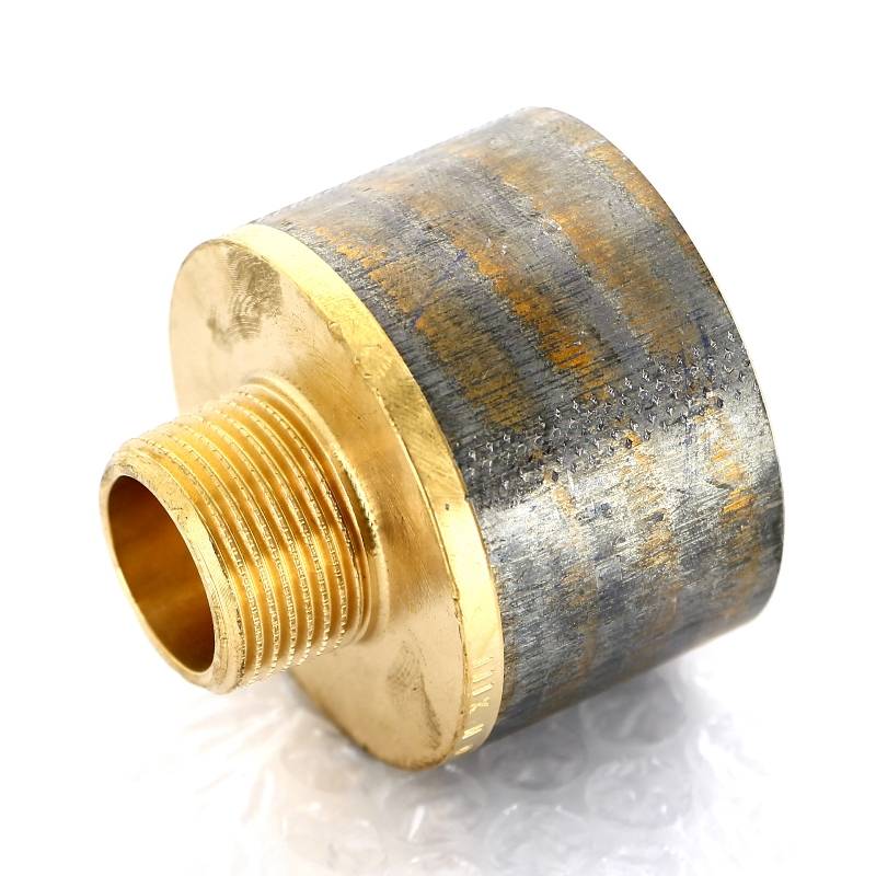 Переходник круглый Viega 3/4 x 1 1/2 дюйма НВ бронза 650841