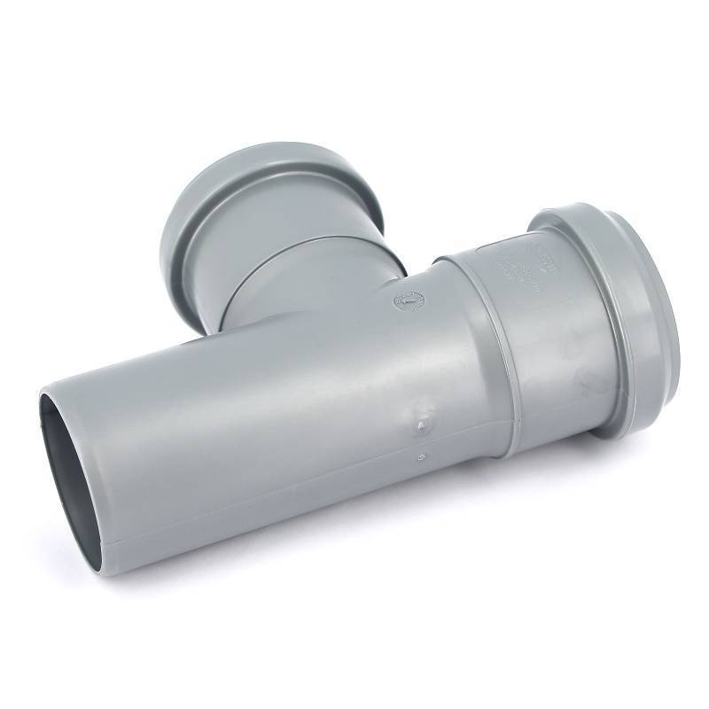 Тройник канализационный Sinikon Стандарт 50x50 мм 87° 508017.R