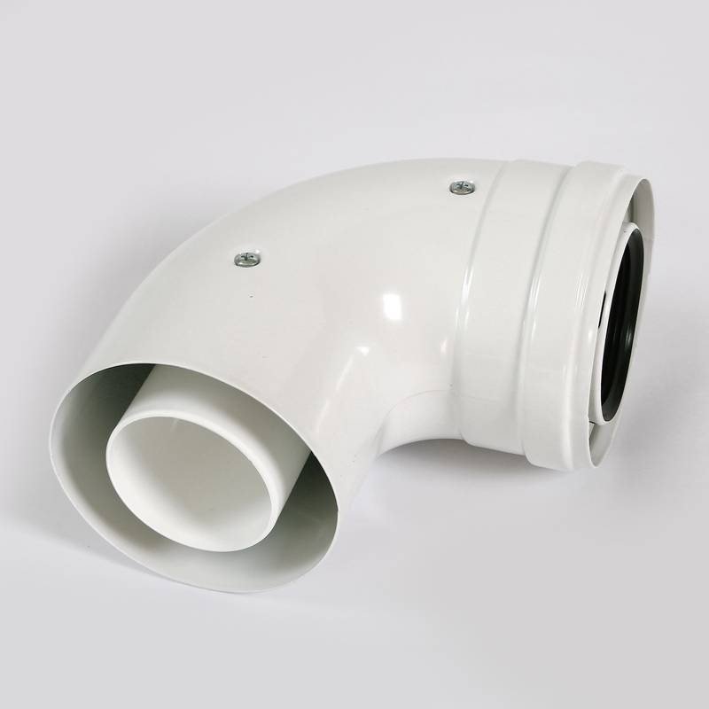 Отвод полипропиленовый BAXI 87° 160 мм HT 71409781