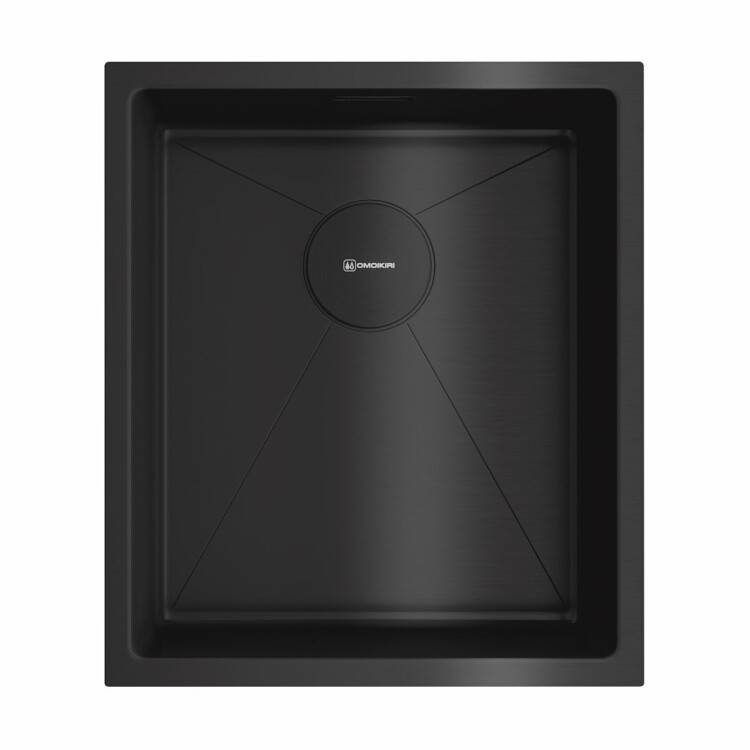 Кухонная мойка OMOIKIRI Taki 38-U/IF графит 4997016