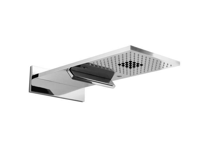 Верхний душ Carimali YES-EL’IT 510x220 мм с хромотерапией хром 26870SCR