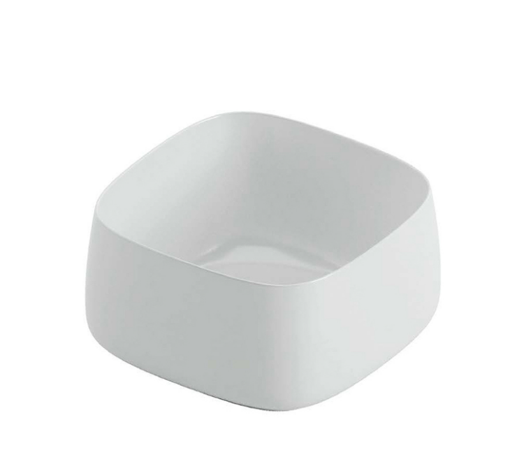 Раковина накладная Artceram Cognac 430x430x220 мм с 1 отверстием Saniglaze Glossy White COL0060134