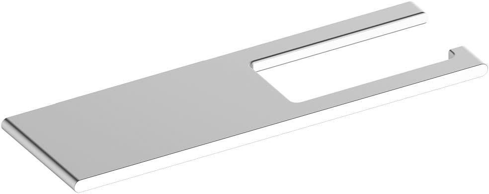 Держатель туалетной бумаги с полкой KEUCO EDITION 400 алюминий серебристый анодированный 11573170000