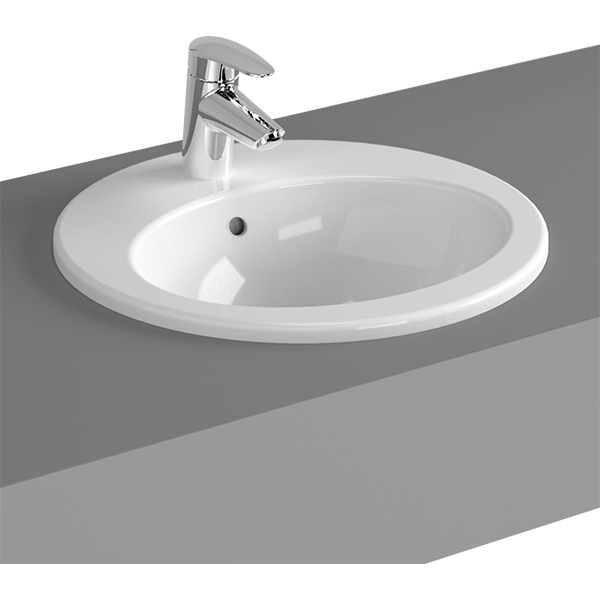 Раковина угловая VitrA S20 425х425 мм с 1 отверстием под смеситель 5466B0030001