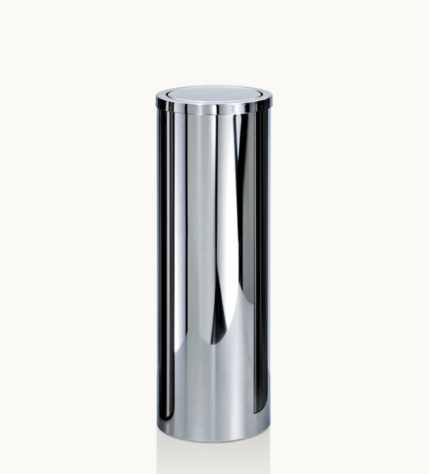 Короб для бумаги Decor Walther Square Ø200x600 мм полированная нержавейка DW 1024