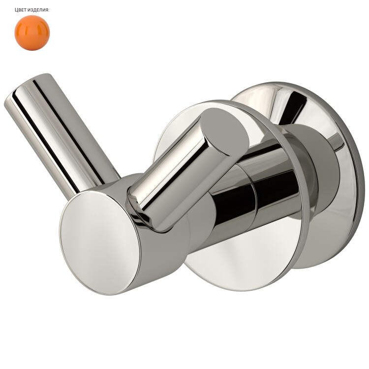 Крючок для полотенцесушителя одинарный Сунержа Виктория 50х50х50 мм 200020100002 RAL 2000