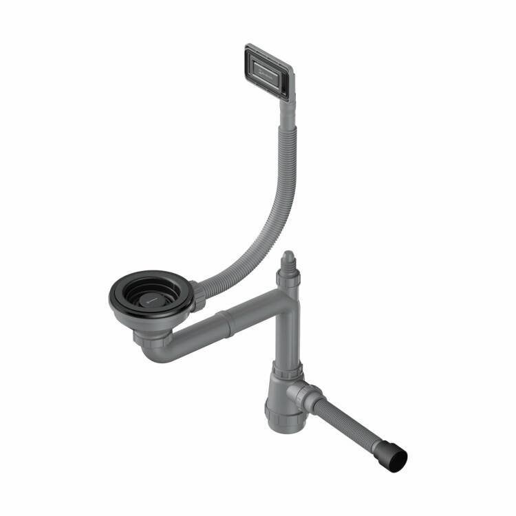 Слив-перелив для моек OMOIKIRI WK-1-UN-GM вороненая сталь 4956833