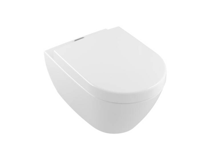 Унитаз подвесной Villeroy & Boch Subway 2.0 370x560 мм ViFresh CeramicPlus альпийский белый 5614A1R1