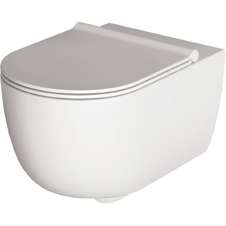 Унитаз подвесной безободковый Alice Ceramica Unica 350x550 мм белый 32240101