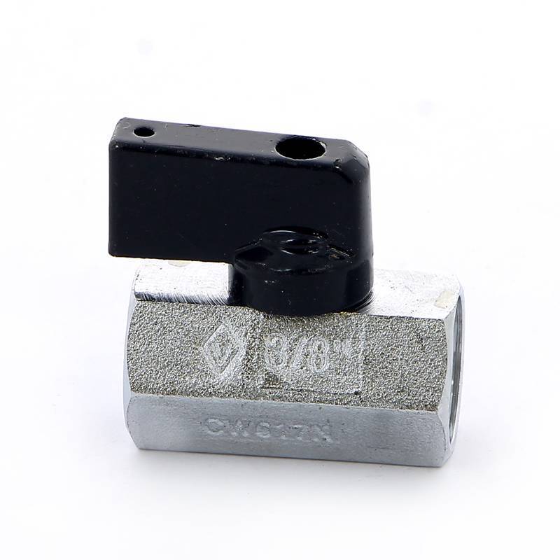 Кран шаровой мини Bugatti KANSAS ВВ флажок 3/8 08000010