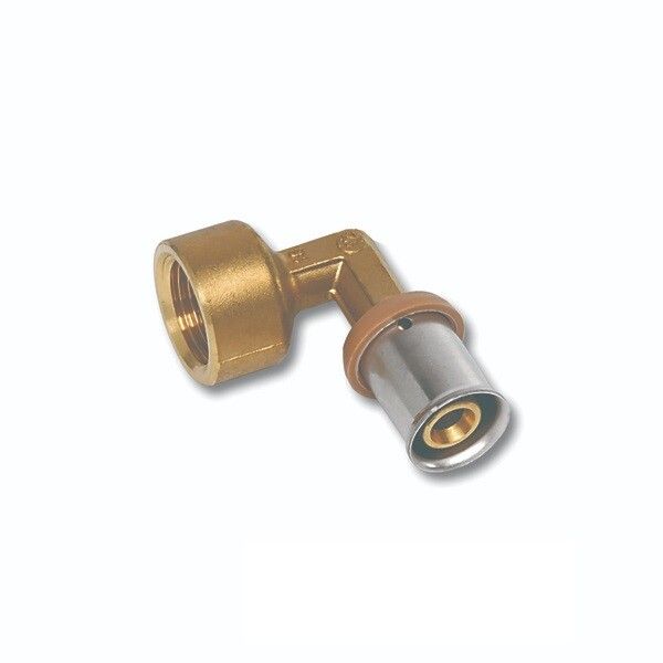 Угольник 90° SANHA 3fit-Press 16x2.0 мм - 1/2 пресс-ВР 125090G1612