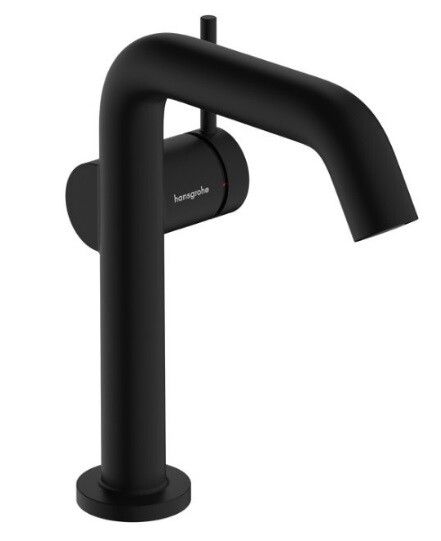 Смеситель для раковины Hansgrohe Tecturis S черный матовый 73341670