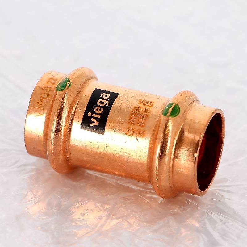 Муфта надвижная пресс Viega Profipress 22 мм медь 461270