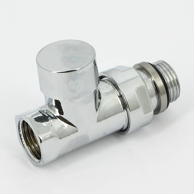 Вентиль обратный Carlo Poletti Compact прямой НВ 1/2 хром V150810B