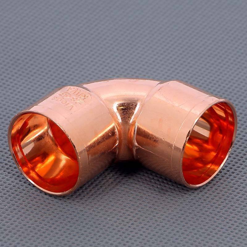 Угол двухраструбный 90 градусов пайка Viega 28 мм 100711