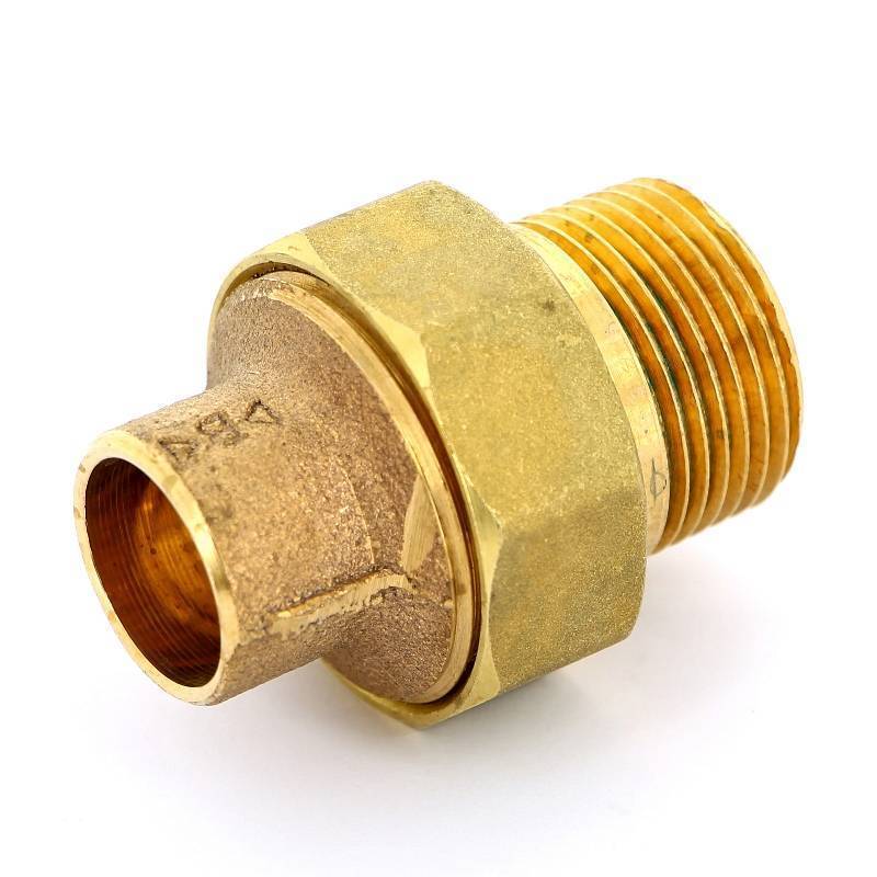 Сгон прямой IBP 4341G пайка-НР 22 мм x 1 бронза без прокладки 4341G 22x1