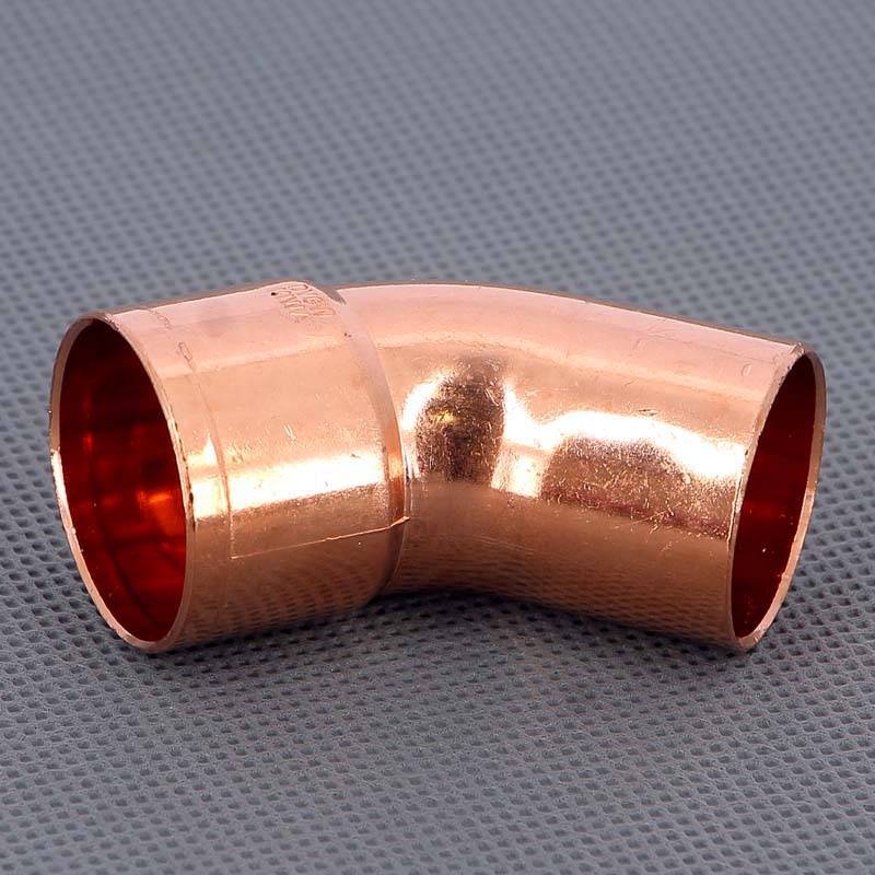 Угол медный 90 градусов однораструбный под пайку Viega 28 мм 102067