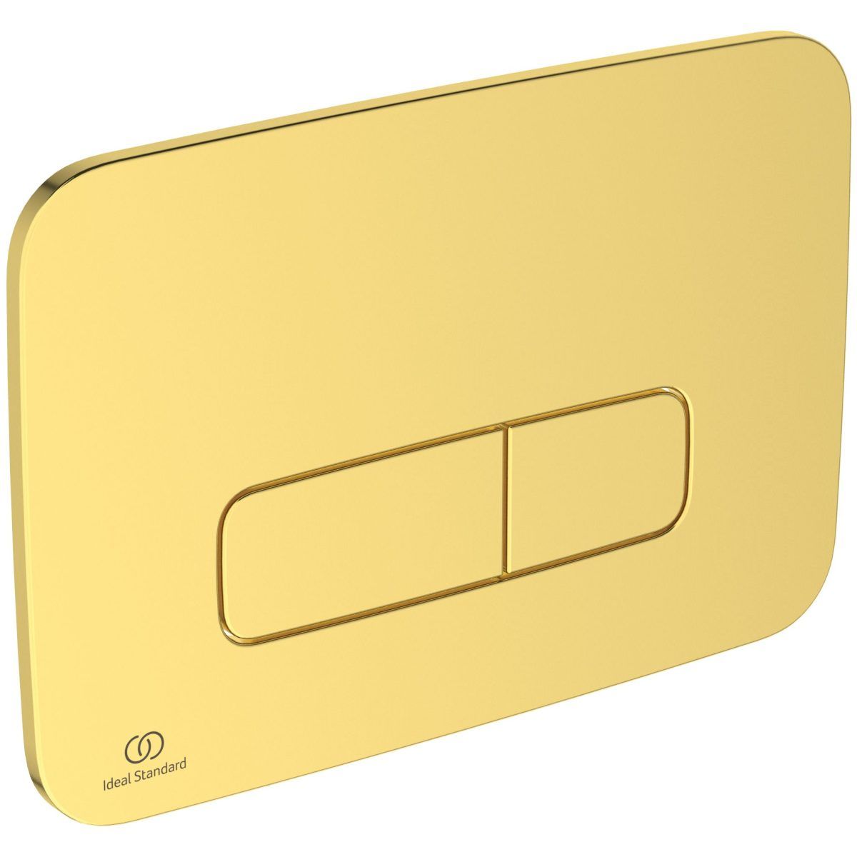 Панель смыва Ideal Standard OLEAS M3 механическая, двойной смыв, цвет Brushed Gold R0459A2