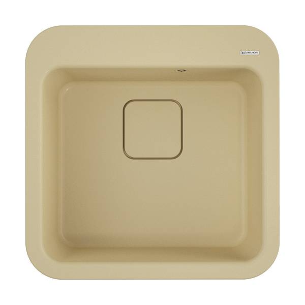 Кухонная мойка Omoikiri Tasogare 51-MA Artgranit 51x51 см марципан 4993737