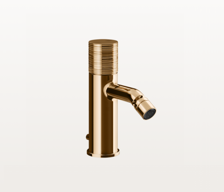 Смеситель для биде Gessi Habito Trame Warm Bronze PVD 70307735