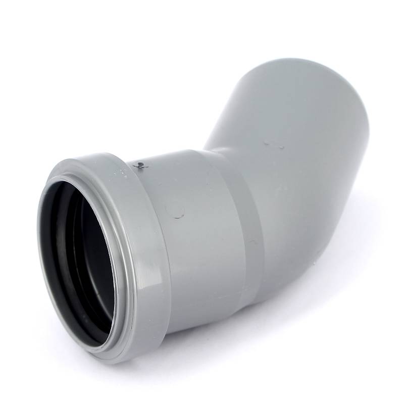 Отвод канализационный Sinikon Стандарт 50 мм 45° 504029.R