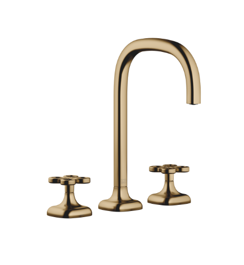 Смеситель для раковины Dornbracht COYA вентильный Dark Brass сатинированный 2071342439